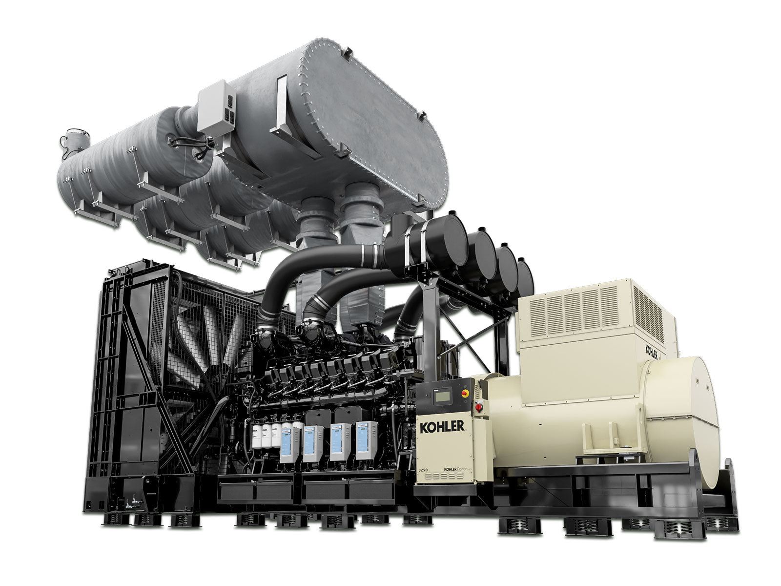 No DPF. No DOC. Kohler's New Tier 4 Generator Systems.